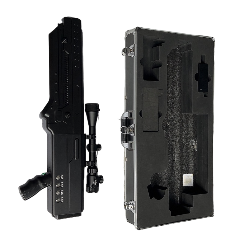  焉耆手持便携式枪型低空防御反制四通道A型