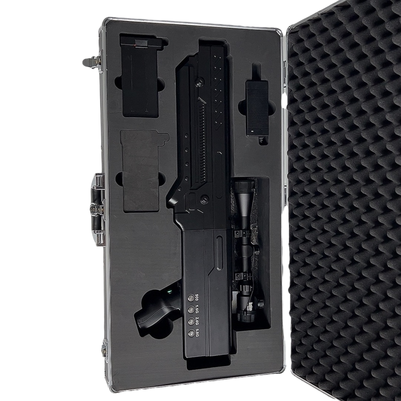  焉耆手持便携式枪型低空防御反制四通道B型